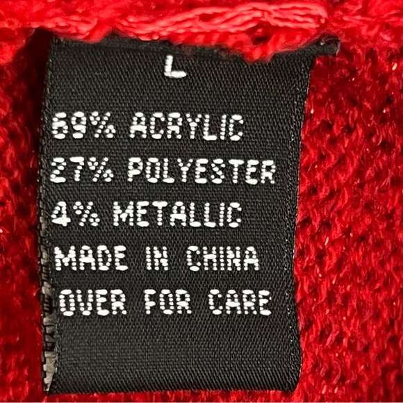 Amy Byer Girls Metallic Christmas Sweater Dresses With Sequins Girls Lar… - Picture 9 of 15